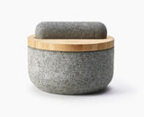 Dash Pestle & Mortar with Bamboo Lid