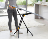Glide Ironing Board with Compact Legs Grey/Yellow
