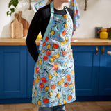 Kitchen Citrus Grove Apron Glove Blue