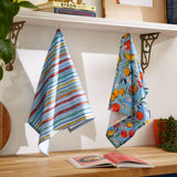 Citrus Grove Tea Towel Pair Blue