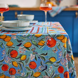 Citrus Grove 137x178 cm Table Cloth Blue