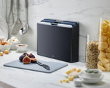 Folio 4 Piece Regular Chopping Board Set Graphite