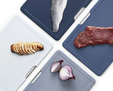 Folio 4 Piece Regular Chopping Board Set Graphite