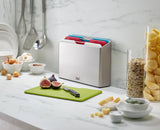 Folio 4 Piece Regular Chopping Board Set Silver