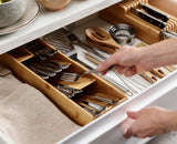 Drawerstore Bamboo Cutlery Organiser
