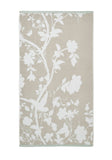 Oriential Garden Bath Towel Dove Grey