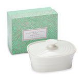 Covered Butter Dish White