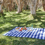 Whitsunday Blue Picnic Blanket XL