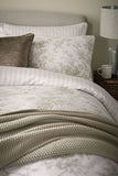 Walled Garden Dove Grey Double Duvet Cover Set