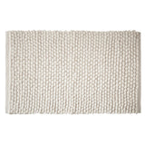 Aspen Bobble White Bath Mat