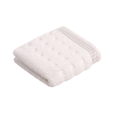 Country Feeling Bath Towel White