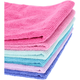 Bubblegum Microfibre Cloths 6Pk
