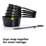 Good Grips Plastic Snap Measuring Cups Set of 6