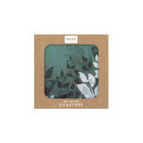 Denby Colours Green Foliage Coasters - Set Of 6