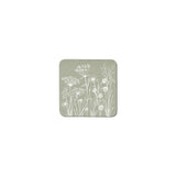 Denby Wild Flowers Sage Green Coasters Set of 6