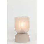 PHOEBE glass light grey Table Light