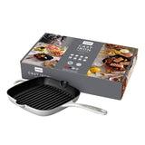 Denby Halo Cast Iron 25cm Griddle Pan