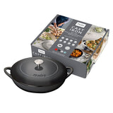 Denby Halo Cast Iron 30cm Shallow Casserole