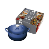 Denby Cobalt Cast Iron 26cm Round Casserole