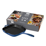 Denby Cobalt Cast Iron 25cm Griddle Pan