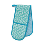 Livie Double Oven Glove Green