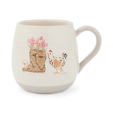 Hen House Lane Wellies & Hens Mug