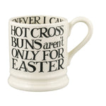 Black Toast Hot Cross Buns 1/2 Pint Mug 