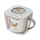 Hen House Lane Conical Mug & Coaster Set