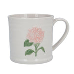 Pink Hydrangea Ceramic Mug