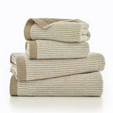 Willow Weave Stripe Bath Sheet Natural