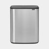 Bo Touch Bin 2x30L Matt Steel