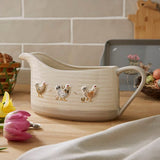 Hen House Lane Ceramic Gravy Boat