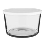 Round Glass Lidded Container 2L