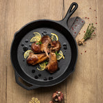 Pre-Seasoned Cast Iron Skillet Pan 30cm