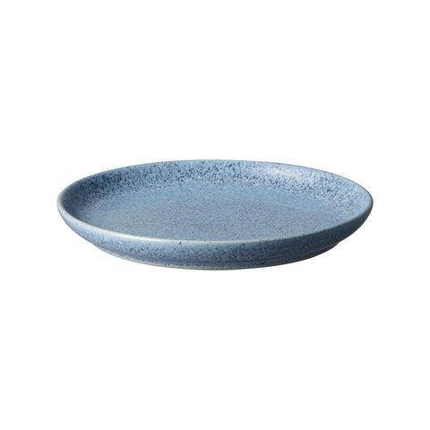 Denby Studio Blue Coupe Small Plate Flint