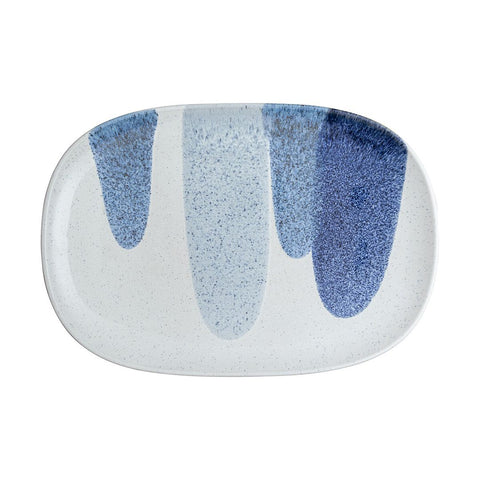 Denby Studio Blue Accent Large Oblong Platter