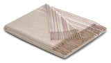 Essence Plaid Natural Throw