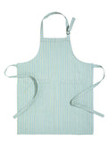 Carousel Stripe Apron Sky