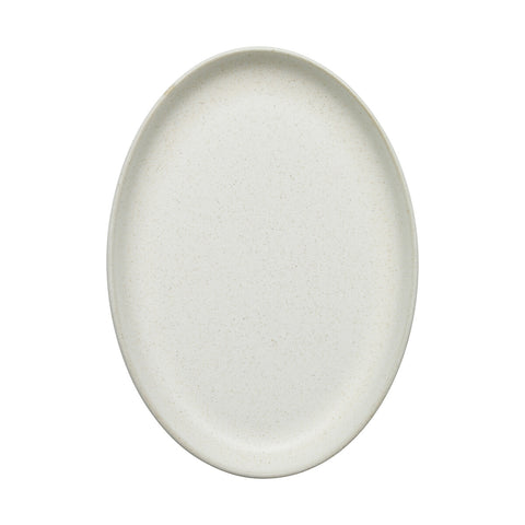 Impression Cream Small Oval Tray