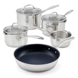 Stellar Profile, 5 Piece Draining Saucepan Set