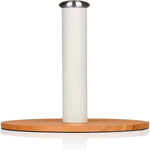 Nordic White Towel Pole/Kitchen Roll Holder
