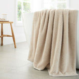 Soft Zero Twist Spa Natural Bath Towel