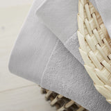 Bamboo Combed Bath Sheet Grey