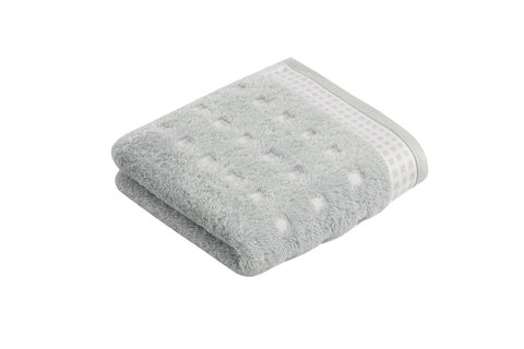 Country Feeling Face Cloth Light Grey