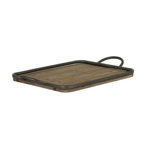 Moulon Hout & Zinc Serving Tray