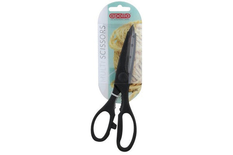 Multi - Use Tough Kitchen Scissors Black