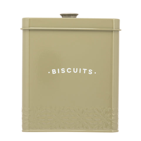Moss Biscuit Storage Canister