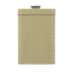 Moss Embossed Storage Canister