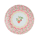 Strawberry Melamine Dinner Plates 4Pk