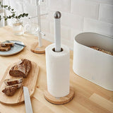 Nordic White Towel Pole/Kitchen Roll Holder